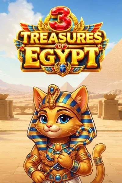Spiel 3 Treasures of Egypt · Midarion Casino AT